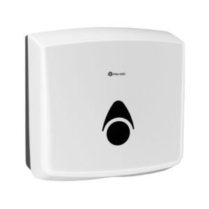 Pojemnik na ręczniki składane MERIDA COMO, tworzywo ABS, biały