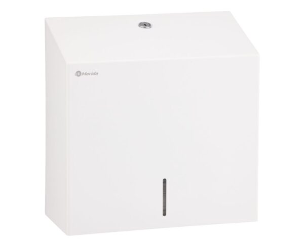 Pojemnik na ręczniki składane MERIDA STELLA WHITE LINE MAXI, biały Pojemnik na ręczniki składane MERIDA STELLA WHITE LINE MAXI, biały