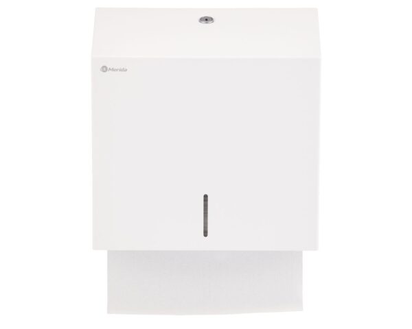 Pojemnik na ręczniki składane MERIDA STELLA WHITE LINE MAXI, biały Pojemnik na ręczniki składane MERIDA STELLA WHITE LINE MAXI, biały