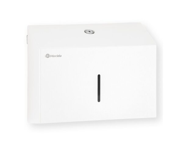 Pojemnik na ręczniki składane MERIDA STELLA SLIM WHITE LINE MINI, biały Pojemnik na ręczniki składane MERIDA STELLA SLIM WHITE LINE MINI, biały