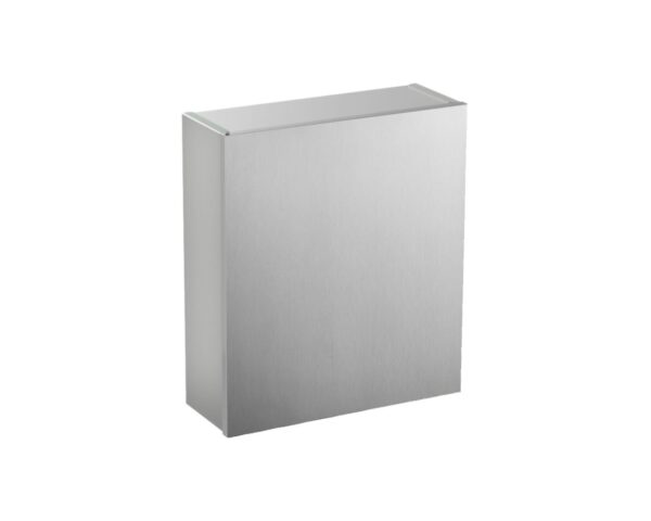 Podszafkowy pojemnik na ręczniki składane MERIDA STELLA SLIM MAXI, stal matowa Podszafkowy pojemnik na ręczniki składane MERIDA STELLA SLIM MAXI, stal matowa