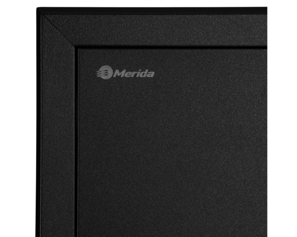 Wnękowy pojemnik na ręczniki pojedyncze z koszem MERIDA STELLA BLACK LINE Wnękowy pojemnik na ręczniki pojedyncze z koszem MERIDA STELLA BLACK LINE