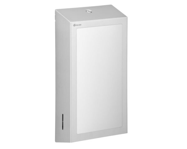 Pojemnik na ręczniki składane z lustrem ze stali SuperMirror „2w1" MERIDA STELLA SLIM MEGA COMBO, stal matowa Pojemnik na ręczniki składane z lustrem ze stali SuperMirror „2w1" MERIDA STELLA SLIM MEGA COMBO, stal matowa