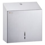 Pojemnik na ręczniki składane MERIDA STELLA MAXI, stal polerowana