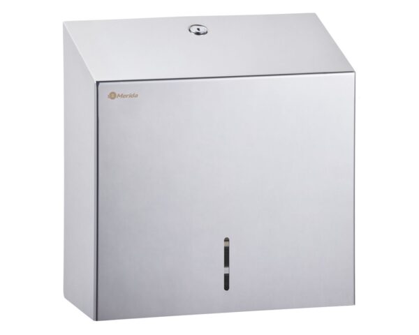 Pojemnik na ręczniki składane MERIDA STELLA MAXI, stal polerowana Pojemnik na ręczniki składane MERIDA STELLA MAXI, stal polerowana