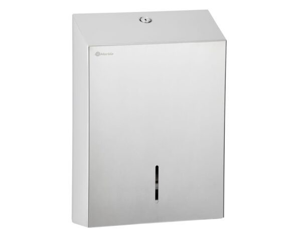 Pojemnik na ręczniki składane MERIDA STELLA SLIM MAXI, stal polerowana Pojemnik na ręczniki składane MERIDA STELLA SLIM MAXI, stal polerowana