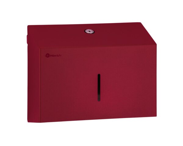 Pojemnik na ręczniki składane MERIDA STELLA SLIM RED LINE MINI, czerwony Pojemnik na ręczniki składane MERIDA STELLA SLIM RED LINE MINI, czerwony