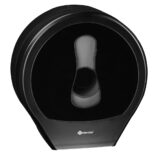 Pojemnik na papier toaletowy MERIDA ONE, tworzywo ABS, czarny