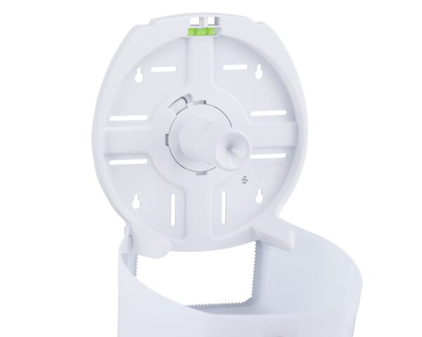 Pojemnik na papier toaletowy MERIDA HARMONY, tworzywo, biały transparentny Pojemnik na papier toaletowy MERIDA HARMONY, tworzywo, biały transparentny