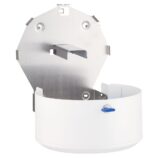 Pojemnik na papier toaletowy MERIDA STELLA WHITE LINE MINI, średnica papieru do 19 cm, biały