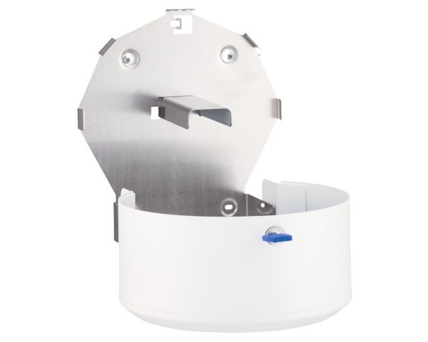 Pojemnik na papier toaletowy MERIDA STELLA WHITE LINE MINI, średnica papieru do 19 cm, biały Pojemnik na papier toaletowy MERIDA STELLA WHITE LINE MINI, średnica papieru do 19 cm, biały