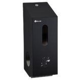 Pojemnik na dwie rolki papieru toaletowego, MERIDA STELLA BLACK LINE