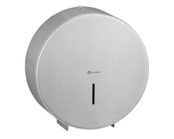 Pojemnik na papier toaletowy MERIDA STELLA MAXI, średnica papieru do 23 cm, stal matowa Pojemnik na papier toaletowy MERIDA STELLA MAXI, średnica papieru do 23 cm, stal matowa