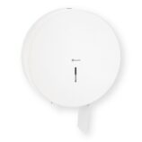 Pojemnik na papier toaletowy MERIDA STELLA WHITE LINE MEGA, średnica papieru do 28 cm, biały