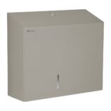 Pojemnik na papier toaletowy MERIDA STELLA STONE GREY LINE MAXI, średnica papieru do 23 cm, szary kamienny