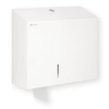 Pojemnik na papier toaletowy MERIDA STELLA WHITE LINE MAXI, średnica papieru do 23 cm, biały