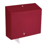 Pojemnik na papier toaletowy MERIDA STELLA RED LINE MAXI, średnica papieru do 23 cm, czerwony