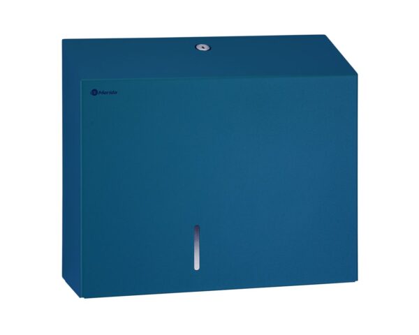 Pojemnik na papier toaletowy MERIDA STELLA BLUE LINE MAXI, średnica papieru do 23 cm, niebieski Pojemnik na papier toaletowy MERIDA STELLA BLUE LINE MAXI, średnica papieru do 23 cm, niebieski