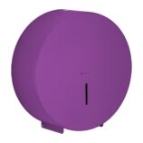 Pojemnik na papier toaletowy MERIDA STELLA VIOLET LINE MAXI, średnica papieru do 23 cm, fioletowy