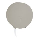 Pojemnik na papier toaletowy MERIDA STELLA STONE GREY LINE MAXI, średnica papieru do 23 cm, szary kamienny