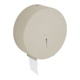 Pojemnik na papier toaletowy MERIDA STELLA SILK GREY LINE MEGA, średnica papieru do 28 cm, szary jedwabisty