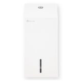 Pojemnik na papier toaletowy w listkach MERIDA STELLA WHITE LINE , pojemność do 450 szt., biały