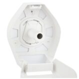 Pojemnik na papier toaletowy MERIDA TOP MAXI, tworzywo ABS, biały, okienko szare