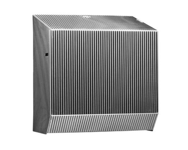 Mechaniczny podajnik ręczników papierowych w rolach MERIDA INOX DESIGN MAXI - PINSTRIPE