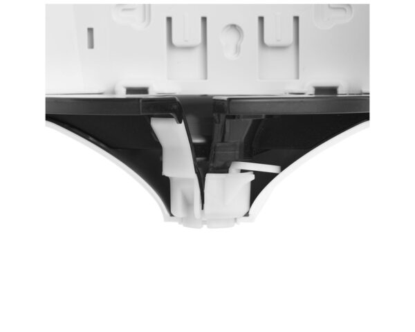 Pojemnik na ręczniki w rolach w systemie listkowym MERIDA ONE CENTER PULL, tworzywo ABS, biały Pojemnik na ręczniki w rolach w systemie listkowym MERIDA ONE CENTER PULL, tworzywo ABS, biały