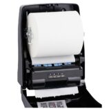 Automatyczny bezdotykowy podajnik ręczników papierowych w roli MERIDA ONE AUTOMATIC MAXI, tworzywo ABS, czarny