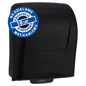 Bezdotykowy automatyczny podajnik ręczników papierowych w roli MERIDA AMADEUS SILKY BLACK