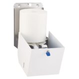 Pojemnik na ręczniki papierowe w rolach MERIDA STELLA WHITE LINE MAXI, biały