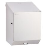 Pojemnik na ręczniki papierowe w rolach MERIDA STELLA MAXI, stal matowa