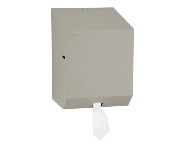 Pojemnik na ręczniki papierowe w rolach MERIDA STELLA STONE GREY LINE MAXI, szary kamienny Pojemnik na ręczniki papierowe w rolach MERIDA STELLA STONE GREY LINE MAXI, szary kamienny