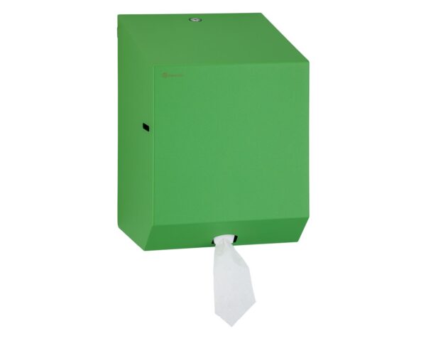 Pojemnik na ręczniki papierowe w rolach MERIDA STELLA GREEN LINE MAXI, zielony Pojemnik na ręczniki papierowe w rolach MERIDA STELLA GREEN LINE MAXI, zielony