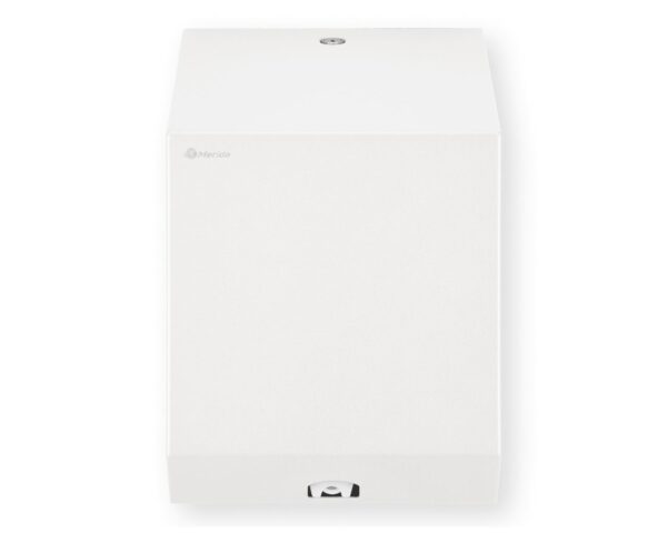 Pojemnik na ręczniki papierowe w rolach MERIDA STELLA WHITE LINE MAXI, biały Pojemnik na ręczniki papierowe w rolach MERIDA STELLA WHITE LINE MAXI, biały