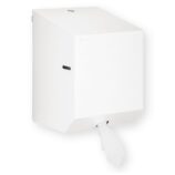 Pojemnik na ręczniki papierowe w rolach MERIDA STELLA WHITE LINE MAXI, biały