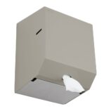 Pojemnik na ręczniki papierowe w rolach MERIDA STELLA STONE GREY LINE MAXI, szary kamienny