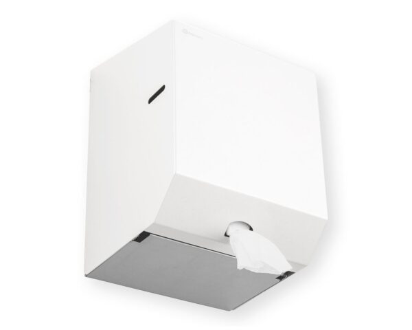 Pojemnik na ręczniki papierowe w rolach MERIDA STELLA WHITE LINE MAXI, biały Pojemnik na ręczniki papierowe w rolach MERIDA STELLA WHITE LINE MAXI, biały