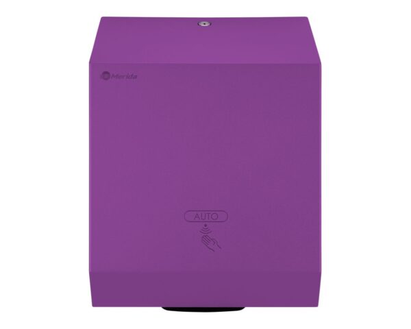 Automatyczny bezdotykowy podajnik ręczników papierowych w rolach MERIDA STELLA VIOLET LINE AUTOMATIC MAXI, fioletowy Automatyczny bezdotykowy podajnik ręczników papierowych w rolach MERIDA STELLA VIOLET LINE AUTOMATIC MAXI, fioletowy