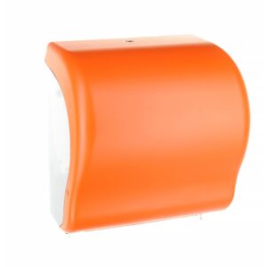 Mechaniczny podajnik ręczników w rolach MERIDA UNIQUE LUX CUT ORANGE LINE