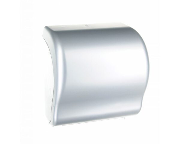 Mechaniczny podajnik ręczników w rolach MERIDA UNIQUE LUX CUT SILVER LINE