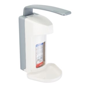 Dozownik z przyciskiem łokciowym na wkłady 500 ml, z tacką ociekową, tworzywo ABS