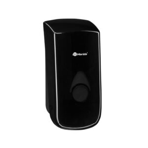 Dozownik mydła w płynie MERIDA COMO, pojemność zbiornika 800 ml, z tworzywo ABS, czarny