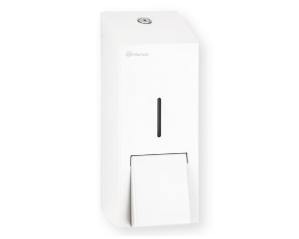 Dozownik mydła w pianie MERIDA STELLA WHITE LINE MAXI na jednorazowe wkłady 700 g, biały Dozownik mydła w pianie MERIDA STELLA WHITE LINE MAXI na jednorazowe wkłady 700 g, biały