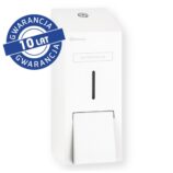 Dozownik płynu dezynfekcyjnego w sprayu MERIDA STELLA WHITE LINE, pojemność wkładów 1000 ml , biały