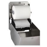 Mechaniczny podajnik ręczników papierowych w rolach MERIDA STELLA AUTOMATIC MAXI Anti-FingerPrint , stal matowa z powłoką AFP