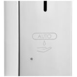 Bezdotykowy automatyczny dozownik mydła w pianie MERIDA STELLA AUTOMATIC SLIM na jednorazowe wkłady 800 ml, stal polerowana