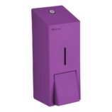 Dozownik mydła w płynie MERIDA STELLA VIOLET LINE MAXI, pojemność zbiornika 800 ml, fioletowy