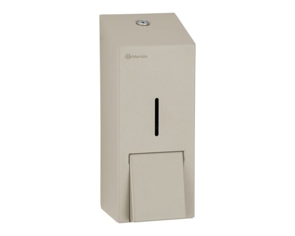 Dozownik mydła w pianie MERIDA STELLA SILK GREY LINE MAXI na jednorazowe wkłady 700 g, szary jedwabisty Dozownik mydła w pianie MERIDA STELLA SILK GREY LINE MAXI na jednorazowe wkłady 700 g, szary jedwabisty